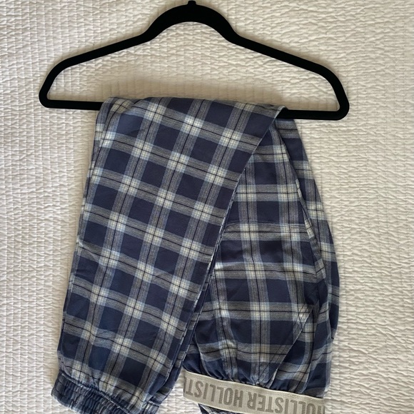 hollister flannel sleep pants
